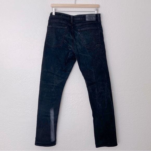 Levi’s Made and Crafted Black Tack Slim Denim Jeans, Size 33/32 - Picture 3 of 7